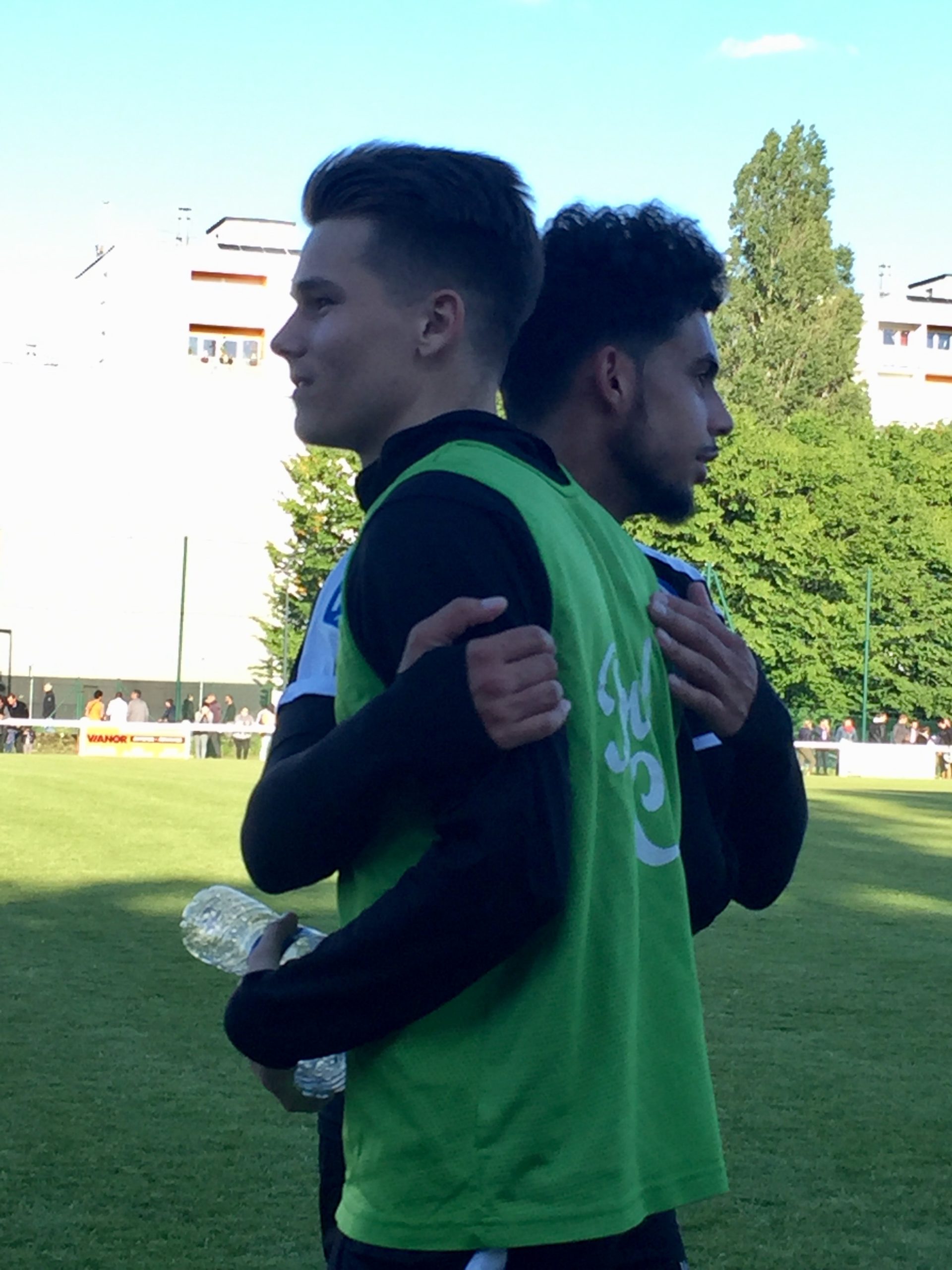 L’AVANT-MATCH DE LA RENCONTRE OPPOSANT l’US GRANVILLE AU VANNES OLYMPIQUE CLUB