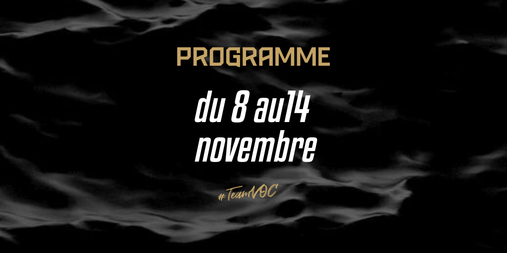 Le programme de la semaine